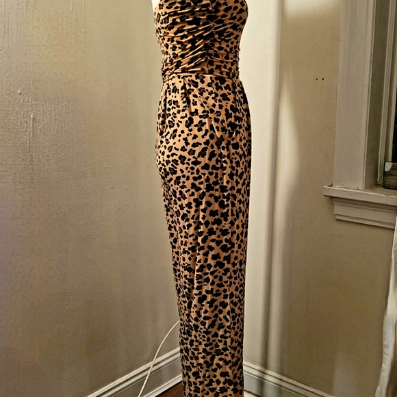 Leopard Print Jumpsuit - Picture 3 of 8